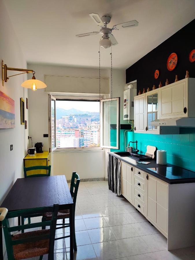 Ferienwohnung Donny Dude Panorama Genua Exterior foto