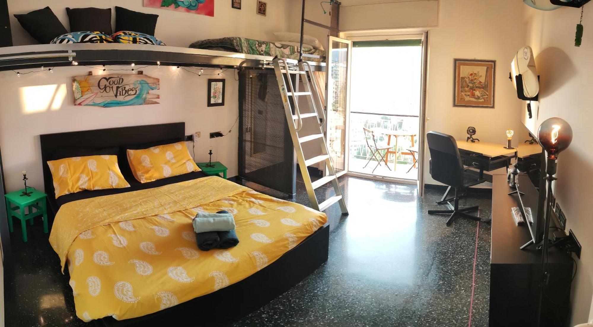 Ferienwohnung Donny Dude Panorama Genua Exterior foto